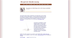 Desktop Screenshot of garretthardinsociety.org